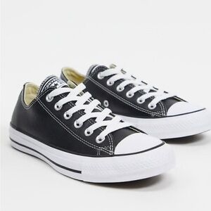 Converse Leather Low-Top Sneakers